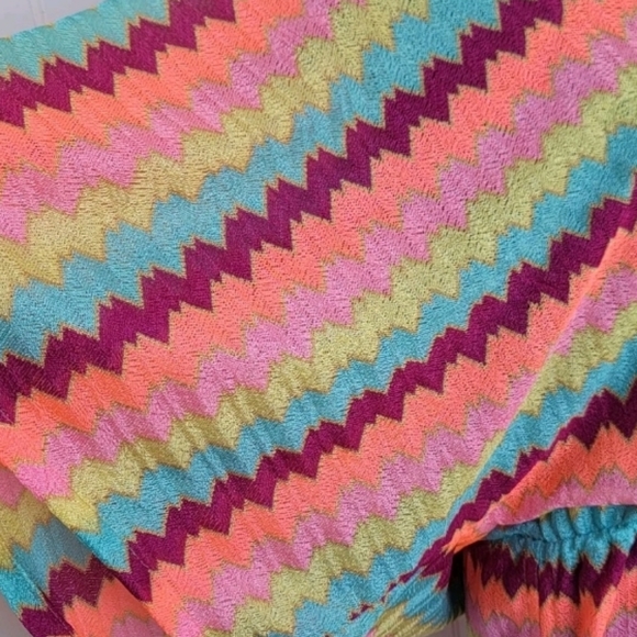 Luli Fama Size Large Cabana V-Neck Swim Cover-Up Dress - Picture 2 of 6